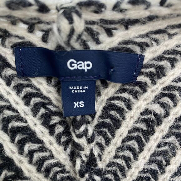 Gap & Drew Sweater Top Wool Embroidered Womens XS Brown Black Lot of 3 - Picture 10 of 16